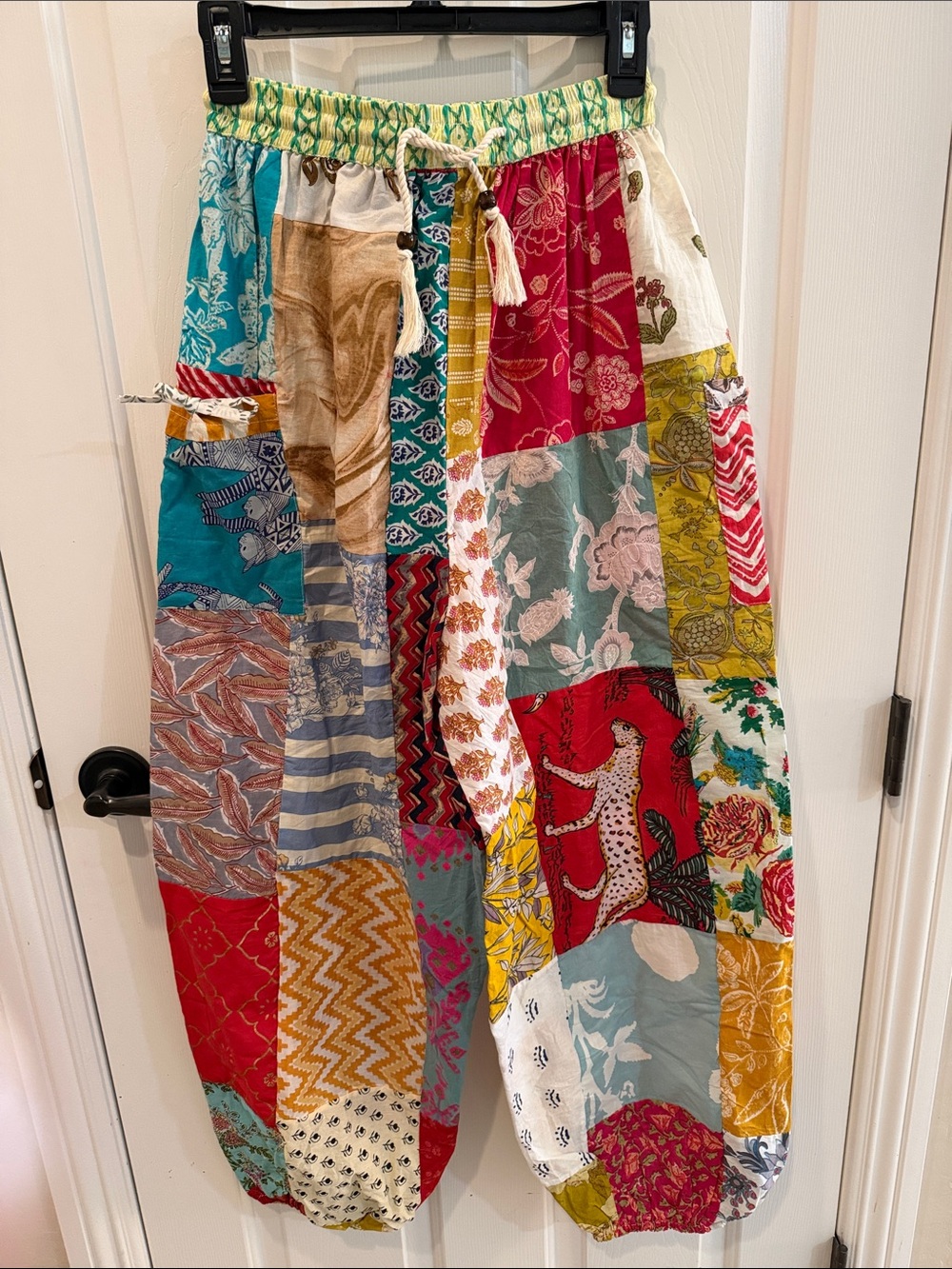 Patchwork Boho Maxi Skirt - Multicolor